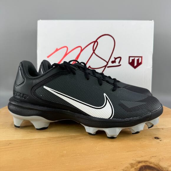 Nike Force Trout 8 Pro MCS Men’s Size 9 Baseball Cleats Black Molded Spikes - Picture 1 of 8
